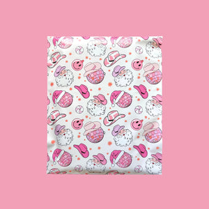 10x13 Premium Poly Mailer- Disco Santa