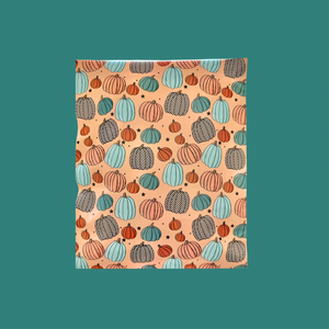 10x13 Premium Poly Mailer-  Turquoise Pumpkin