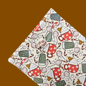 14.5x19 Premium Poly Mailer- Christmas Cocoa