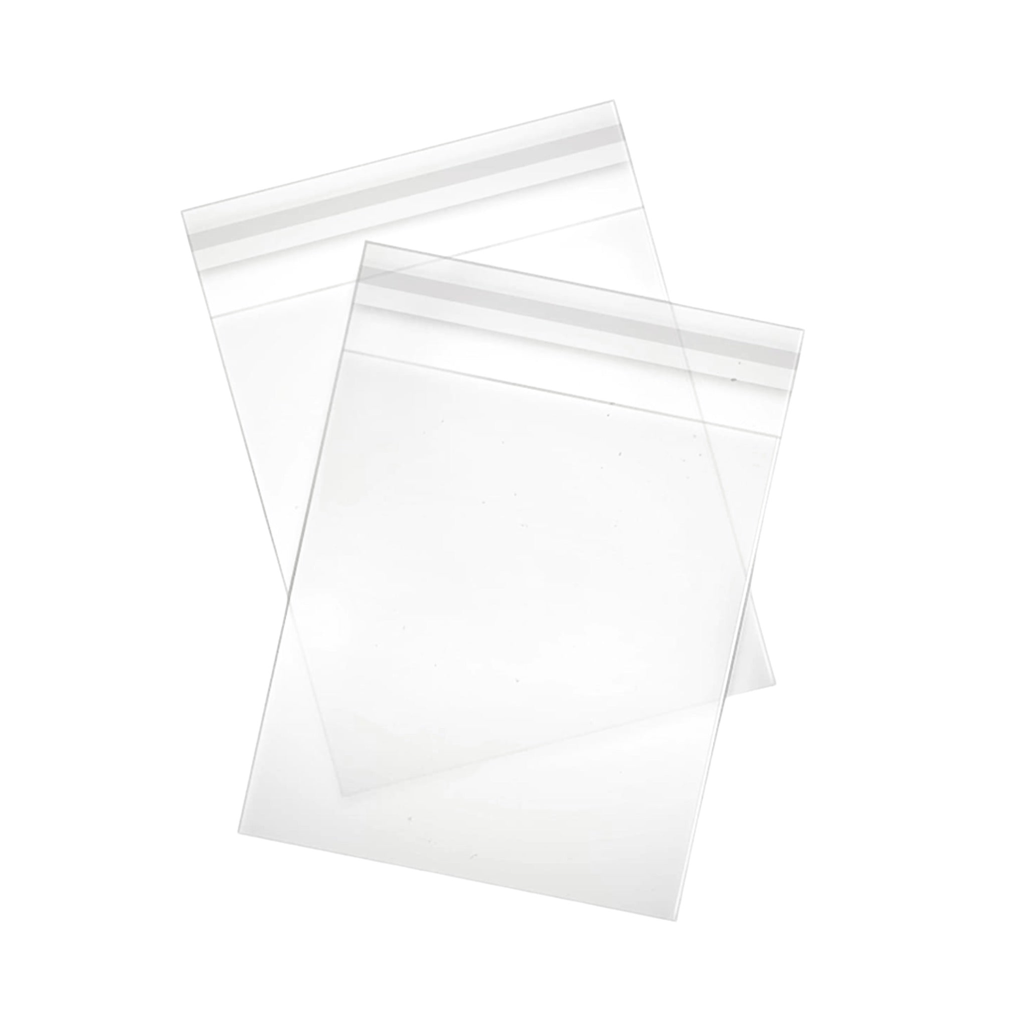 9x12 Clear Self Seal Bags