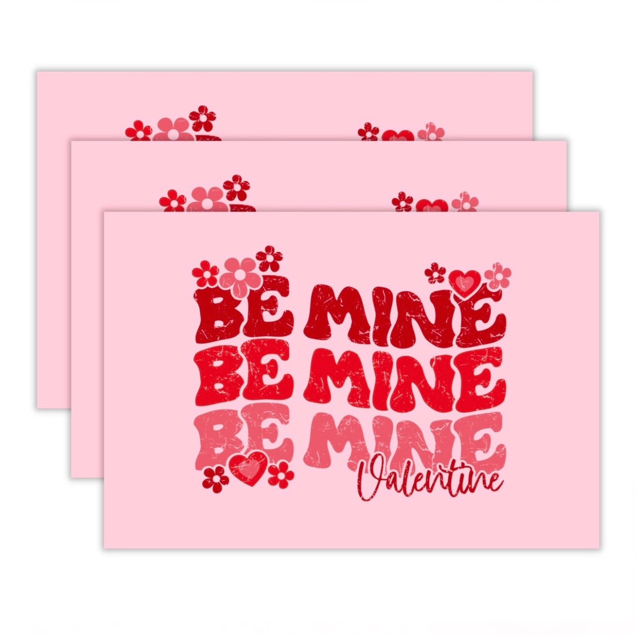 4x6" Package Insert Cards- Be Mine