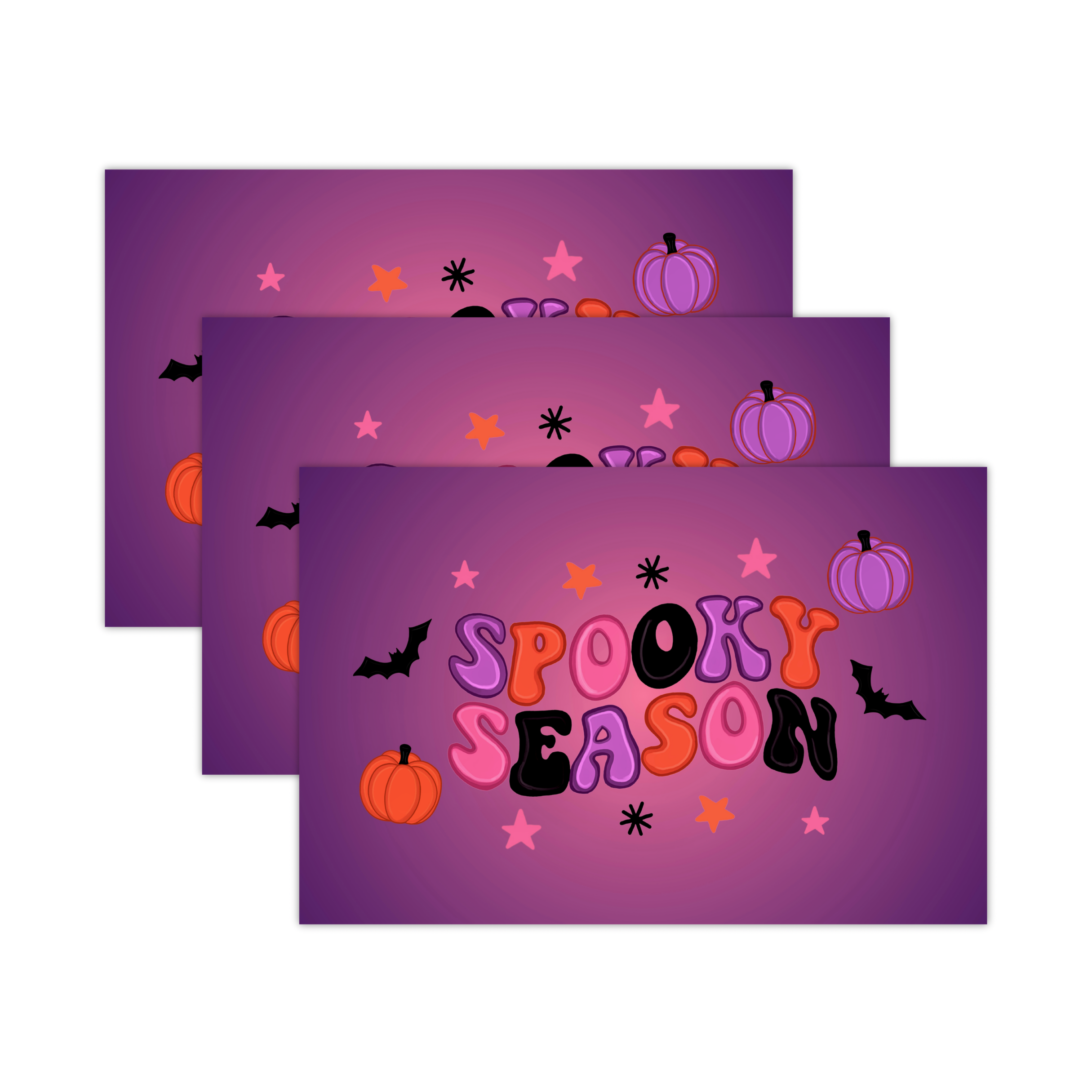 4x6" Package Insert Cards- Spooky Season