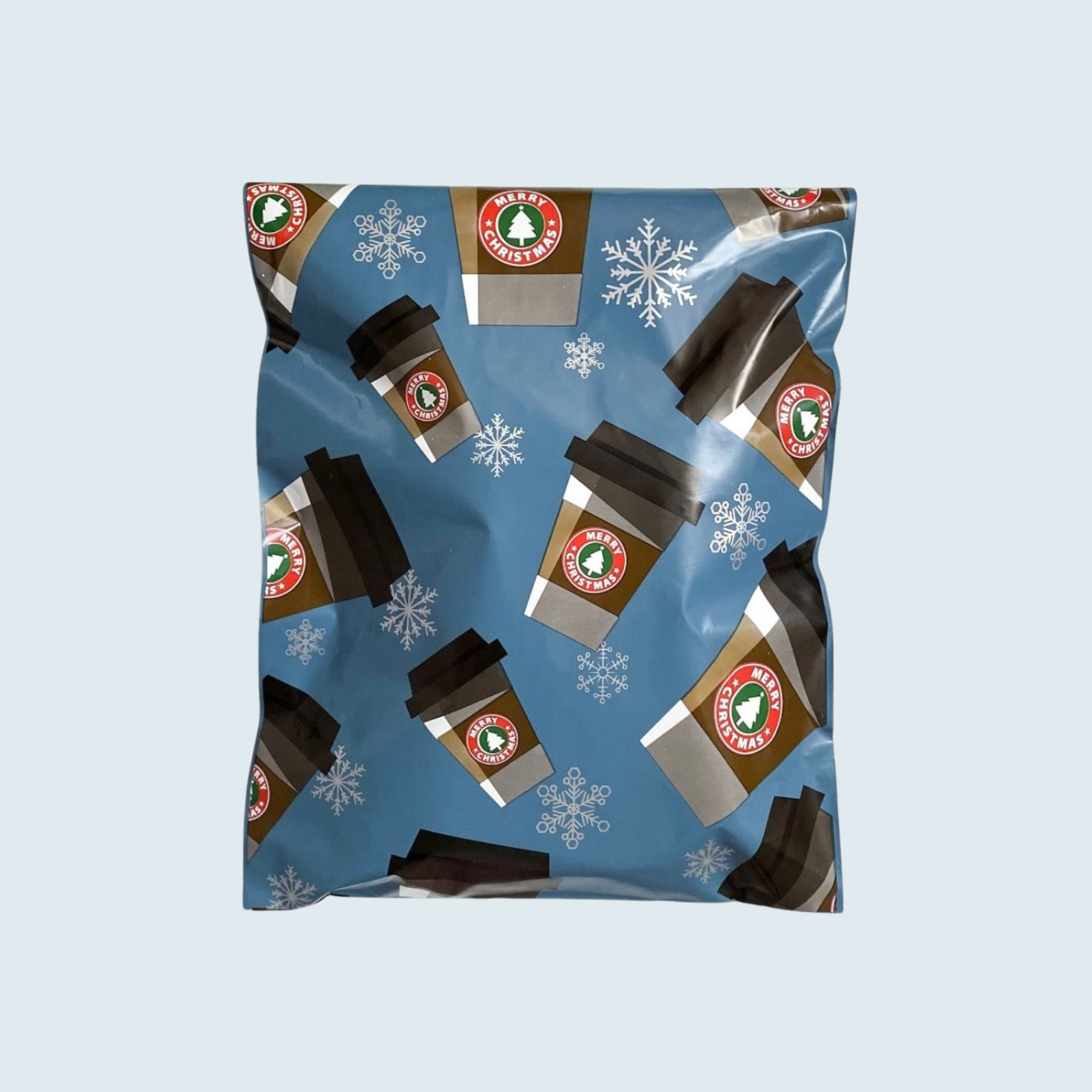 10x13 Premium Poly Mailer- Peppermint Mocha