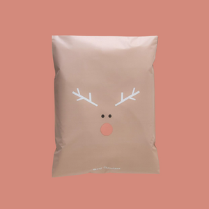 10x13 Premium Poly Mailer- Rudolph