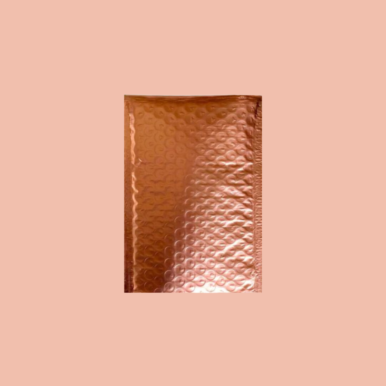 4.25x8 Bubble Mailer- Rose Gold