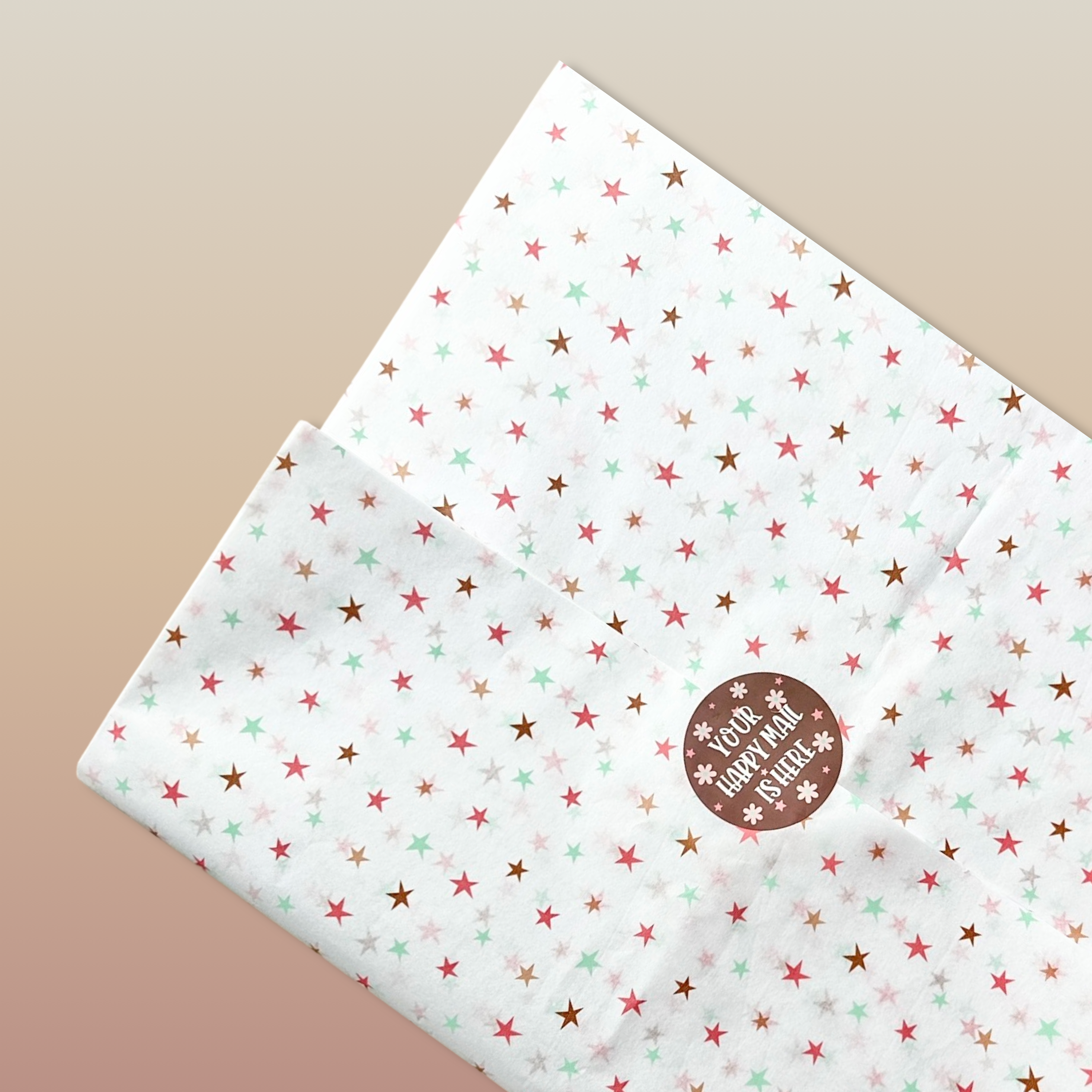 20x30 Premium Tissue Paper Sheets- Boho Stars