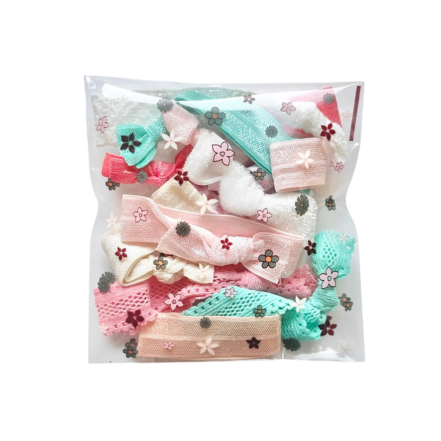 4x4 Clear Self Seal Bags- Dainty Floral