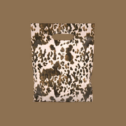 9x12 Merchandise Shopping Bag- Classic Cowhide