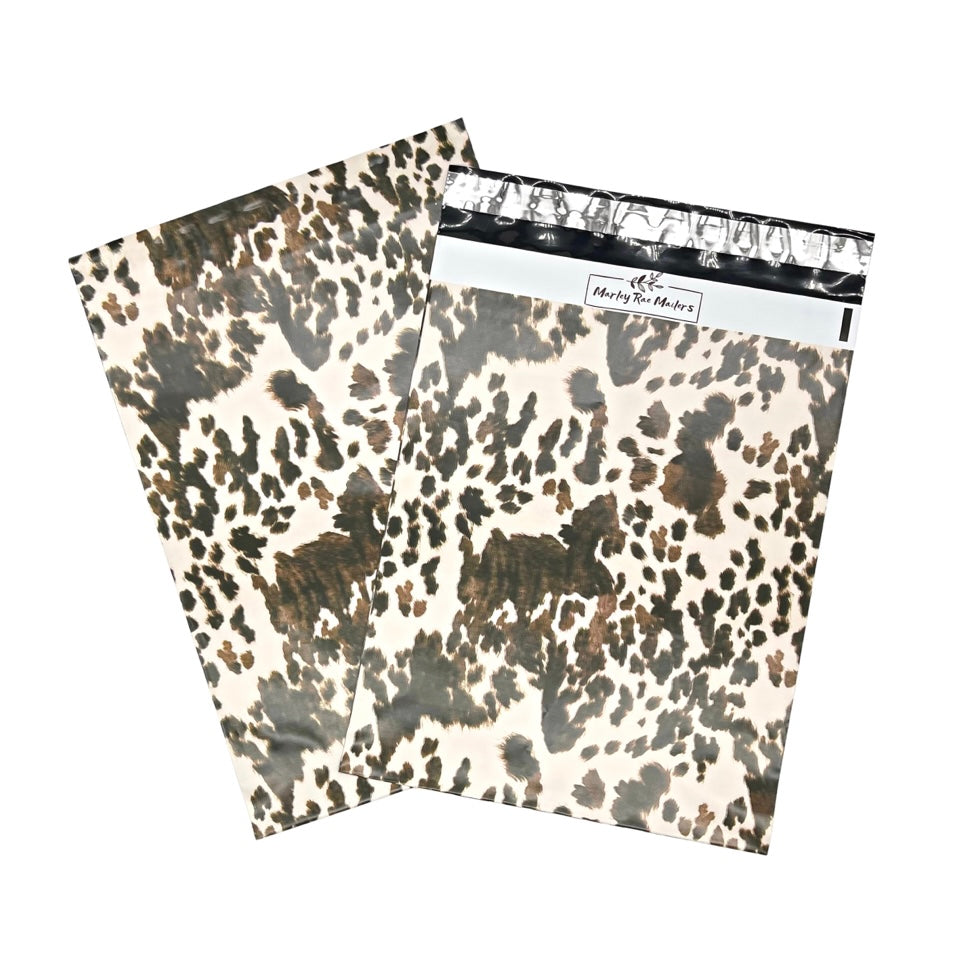 14.5x19 Premium Poly Mailer- Classic Cowhide