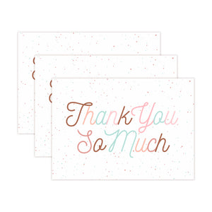 4x6" Package Insert Cards- Thank You So Much